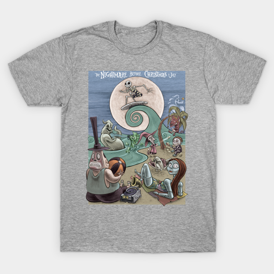 Discover Nightmare Before Christmas in July - Nightmare Before Christmas - T-Shirt