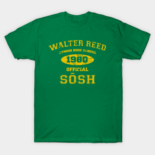 Discover Walter Reed Sosh 1980 - School - T-Shirt