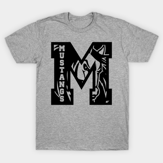 Discover Mustangs Team Logo Sport - Mustangs Team Logo - T-Shirt