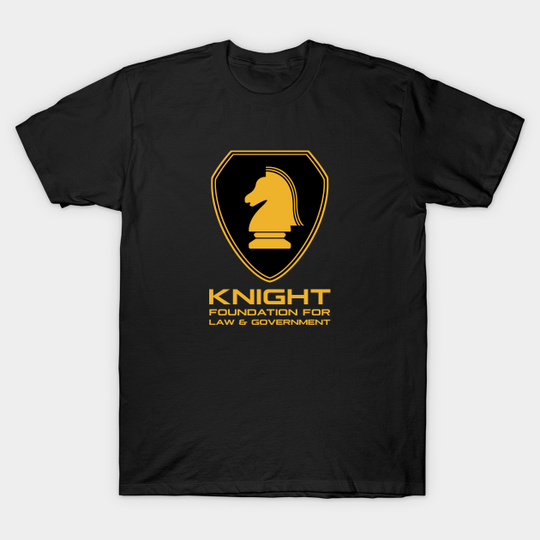 Discover Knight Foundation for Law and Government inspired by Knight Rider - Knight Foundation - T-Shirt