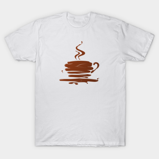 Discover Coffee Cup - Coffee - T-Shirt