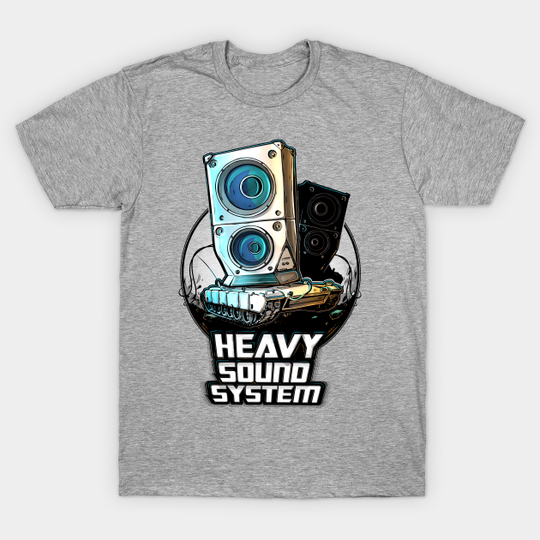 Discover Heavy sound system - Speaker - T-Shirt