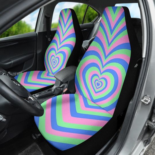 Discover Pattern Car Seat Covers
