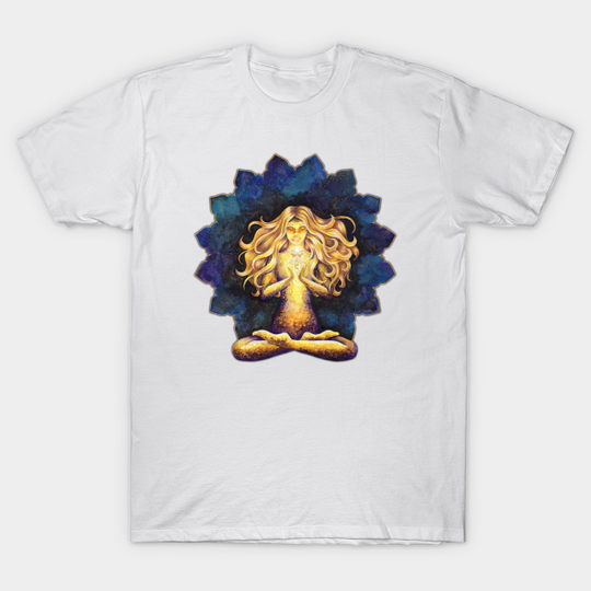 Discover Divine Light - Divine Light Universe Mandala - T-Shirt