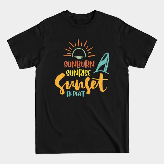 Discover Sunset Repeat - Sunset Repeat - T-Shirt