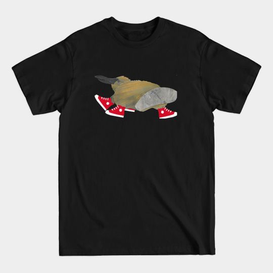 Discover A Platypus wearing his new shoes - Platypus - T-Shirt