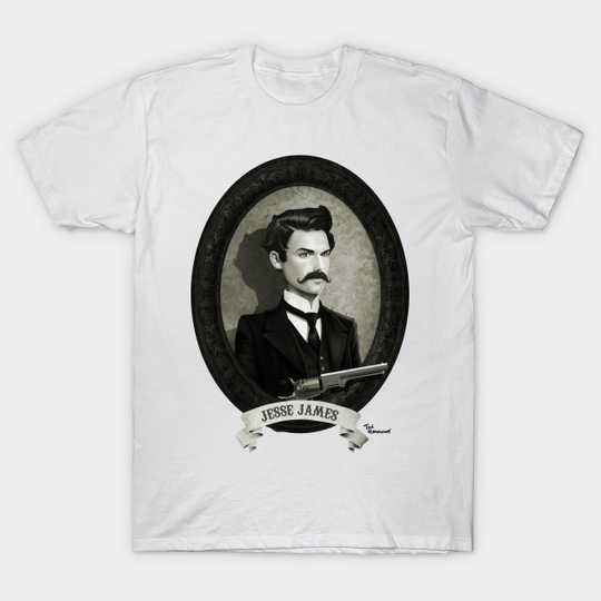 Discover The Outlaw... Jesse James - Jesse James - T-Shirt