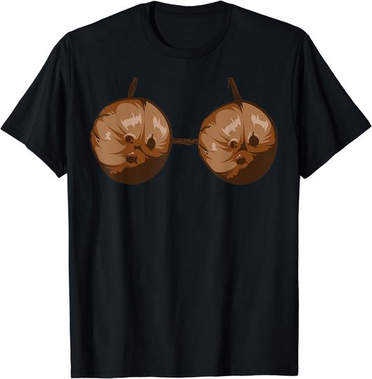 Discover Summer Coconut Bra Halloween Costume Shirt