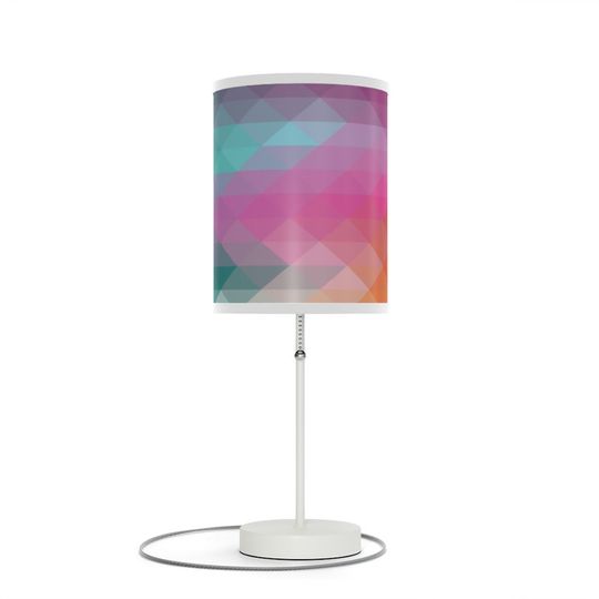 Discover Gem Colored Pixel Lamp on a Stand, US|CA plug