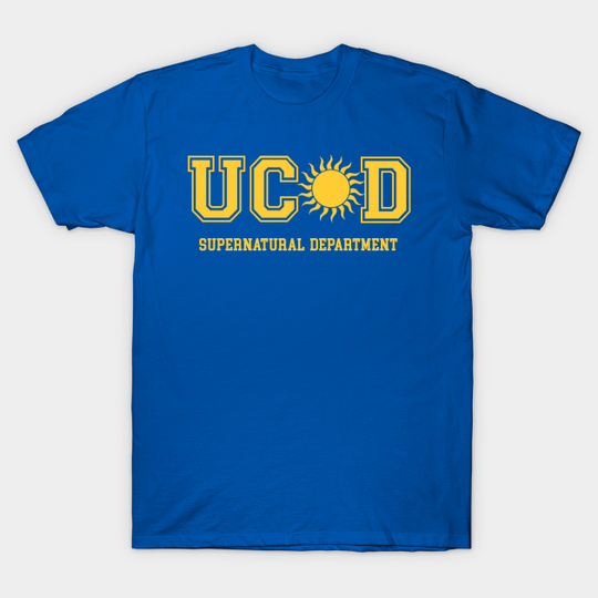 Discover UC Sunnydale Supernatural Dept. - Uc Sunnydale - T-Shirt