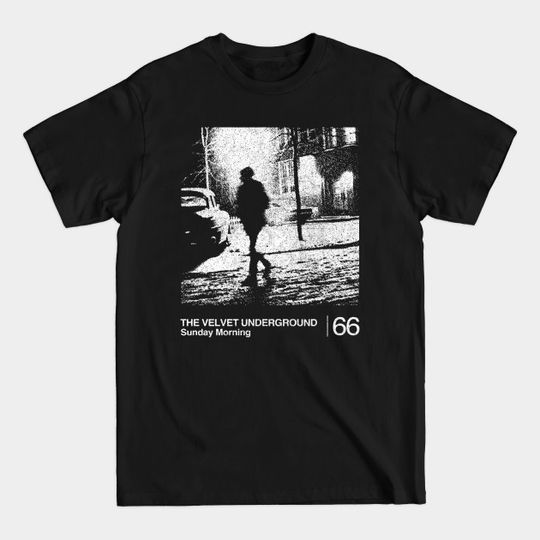 Discover Sunday Morning / The Velvet Underground / Minimalist Graphic Artwork Design - The Velvet Underground - T-Shirt