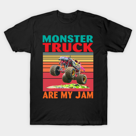 Discover Vintage Monster Truck Jam Kids T-Shirt