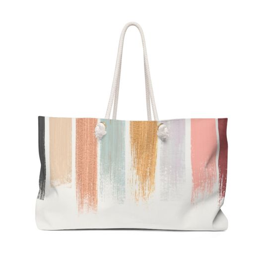 Discover Large Patterned Weekender Bag