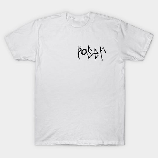 Discover Mutli Colored Poser - Merch - T-Shirt