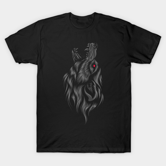 Discover Viking Fenrir Wolf Howls To The Gods - Valhalla - T-Shirt
