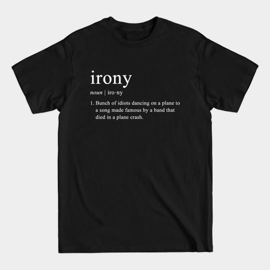 Discover Con Air - Irony (white) - Con Air - T-Shirt
