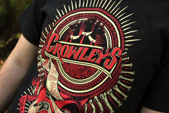 Discover Supernatural Shirt | Crowley Shirt |  Hand Screen Printed Supernatural T-Shirt
