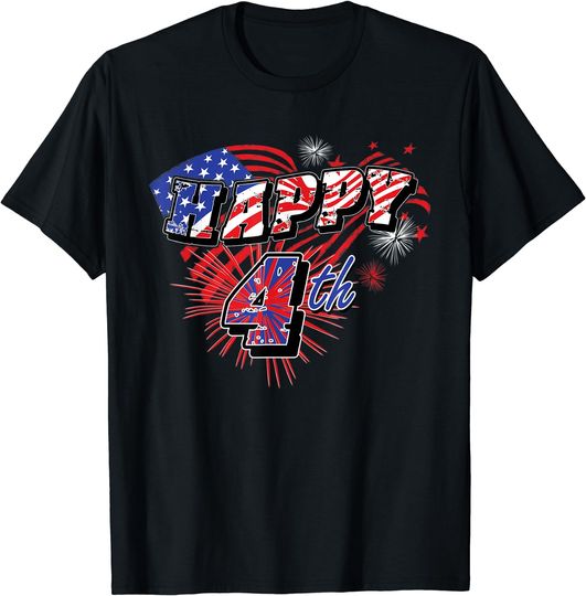 Discover Happy 4th Of July Independence Day T-Shirt