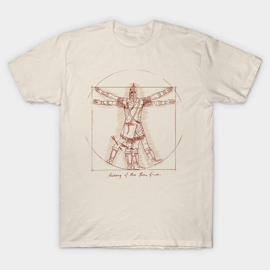 Discover Anatomy of the Town Guard - Skyrim - T-Shirt