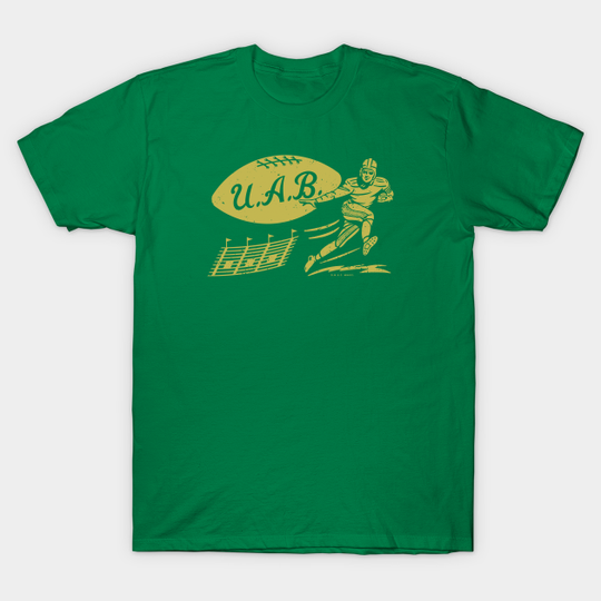 Discover Vintage College Football T-Shirt: UAB Blazers