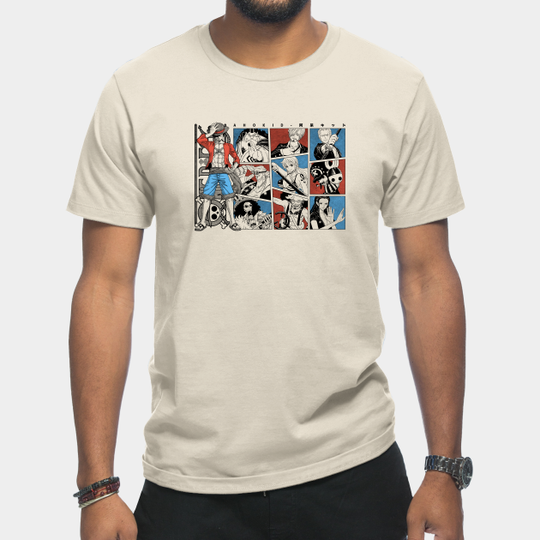 Discover SHP Comic Pop Art - One Piece - T-Shirt