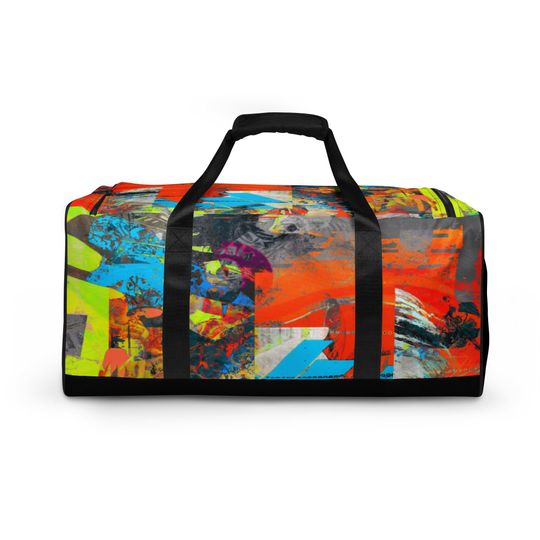 Discover Graphic Art Duffle bag