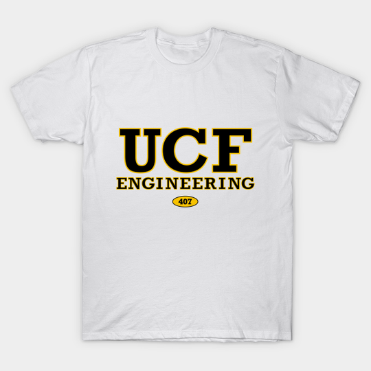 Discover UCF Engineering (Area Code) - Ucf - T-Shirt