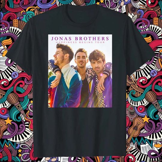 Discover Happiness Begins Tour T-Shirt