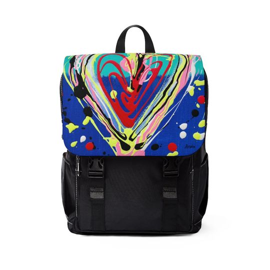 Discover Colorful Unisex Casual Shoulder Backpack