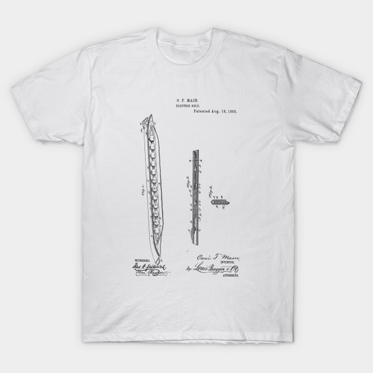 Discover Electric Belt Vintage Patent Hand Drawing - Belt - T-Shirt