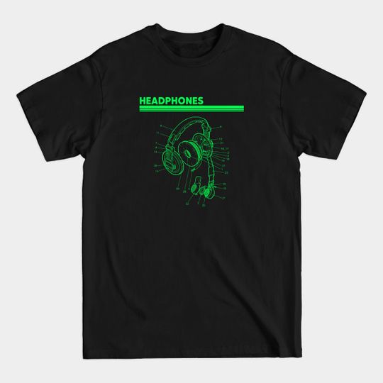 Discover Gamers Headphones - Gaming Apparel - T-Shirt