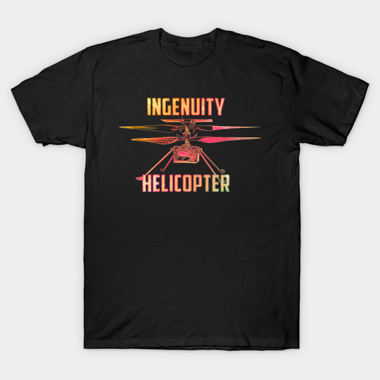 Discover Mars Helicopter Ingenuity - Mars Helicopter - T-Shirt