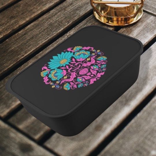 Discover Turquoise Eco Friendly Black Bento Box