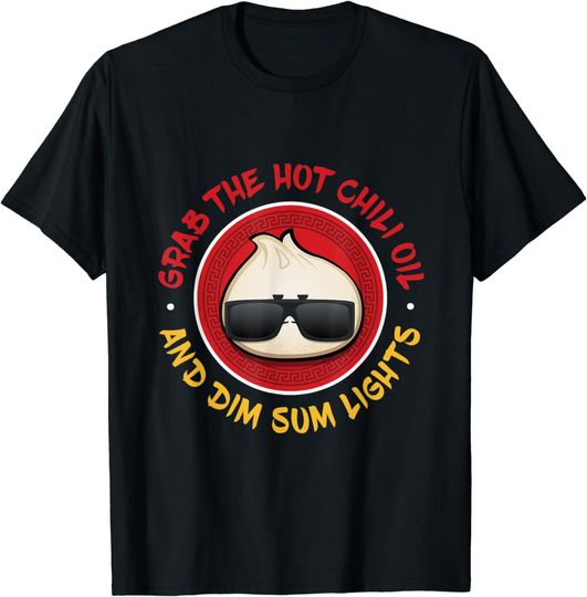 Discover Dim Sum Lights Bao Bun Asian Food T-Shirt