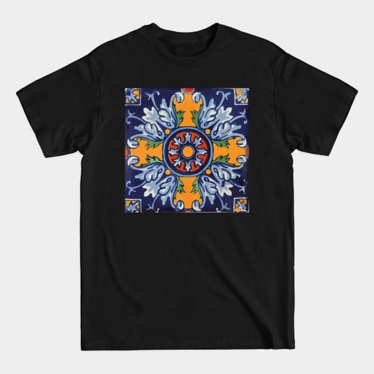 Discover Mandala mexican talavera tile ceramic mosaic - Mexican Pride - T-Shirt