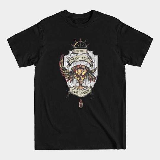 Discover By the Blood of Sanguinius - Blood Angels - Warhammer 40k - T-Shirt