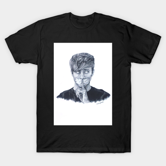 Discover Sam Golbach - Sam And Colby Fanart - T-Shirt