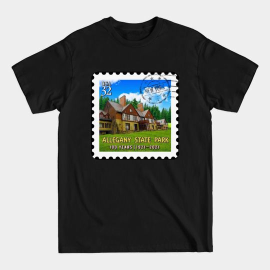 Discover Allegany 100th Anniversary 4 - Allegany State Park - T-Shirt