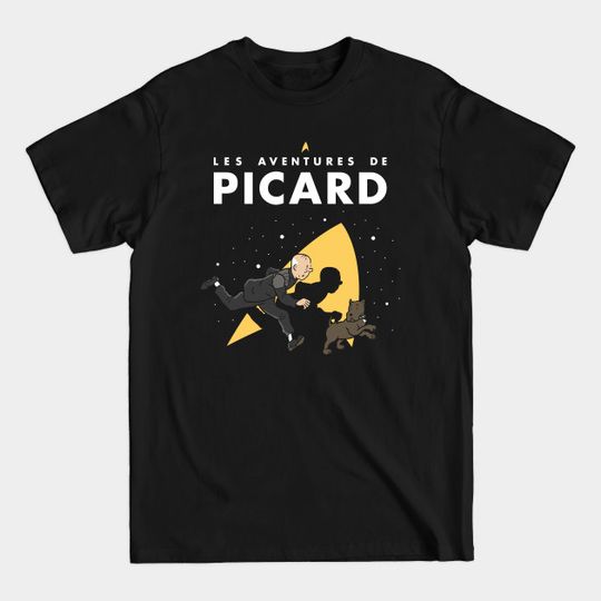 Discover Les aventures de Picard (Collab with G!R) - Picard - T-Shirt