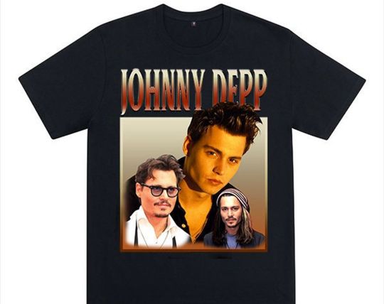 Discover JOHNNY DEPP Homage T-shirt