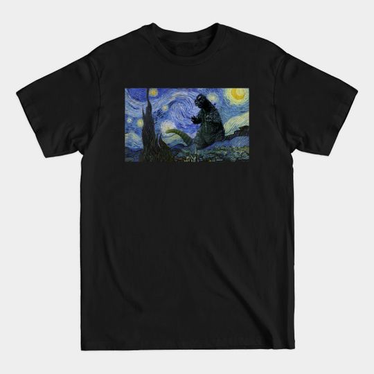 Discover Starry Kaiju Night - Starry Night - T-Shirt