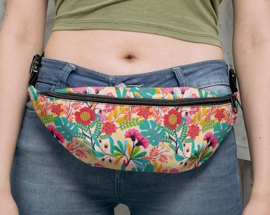 Discover Summer Fun Flower Fanny Pack
