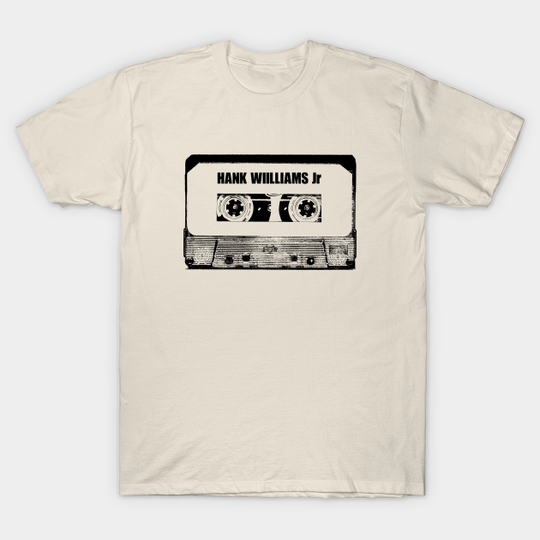Discover Hank Williams Jr Cassette Tape - Hank Williams Jr - T-Shirt