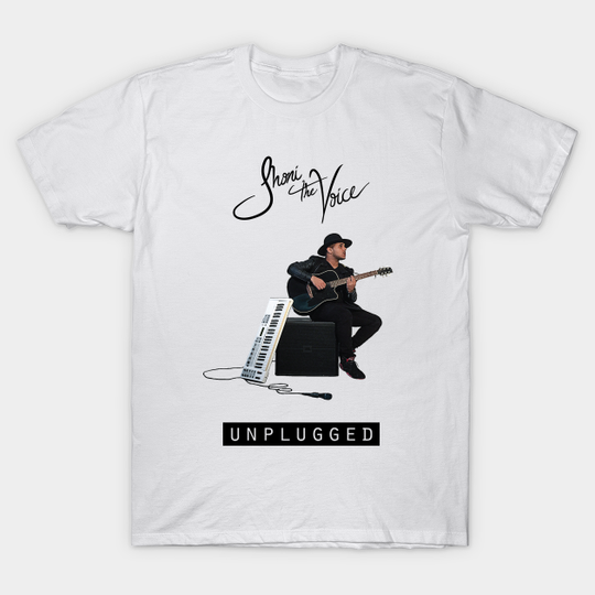 Discover Jhoni The Voice "Unplugged" Album Tee - Album Cover - T-Shirt