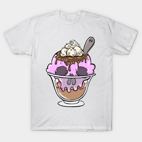 Discover Skull ice-cream - Skull Candies - T-Shirt
