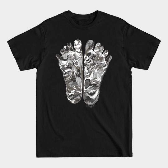 Discover Free Your Feet - Urban Camo - Barefoot - T-Shirt