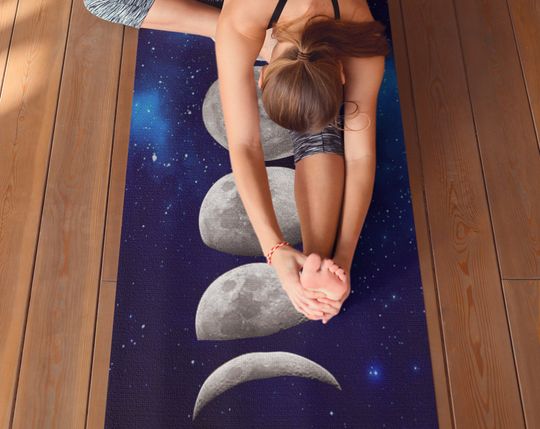 Discover Moon Yoga Mat, Thick Yoga Mat