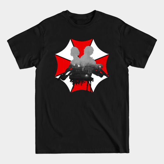 Discover Resident Evil 3: Jill Valentine and Carlos Oliveira - Resident Evil 3 - T-Shirt