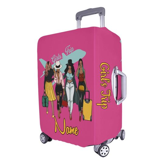Discover Personalized Girl's Trip Luggage Cover