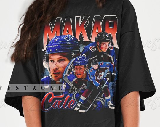 Discover Cale Makar Shirt Ice Hockey Canadian Professional Ice Hockey Championship Sport Merch VintageT-Shirt